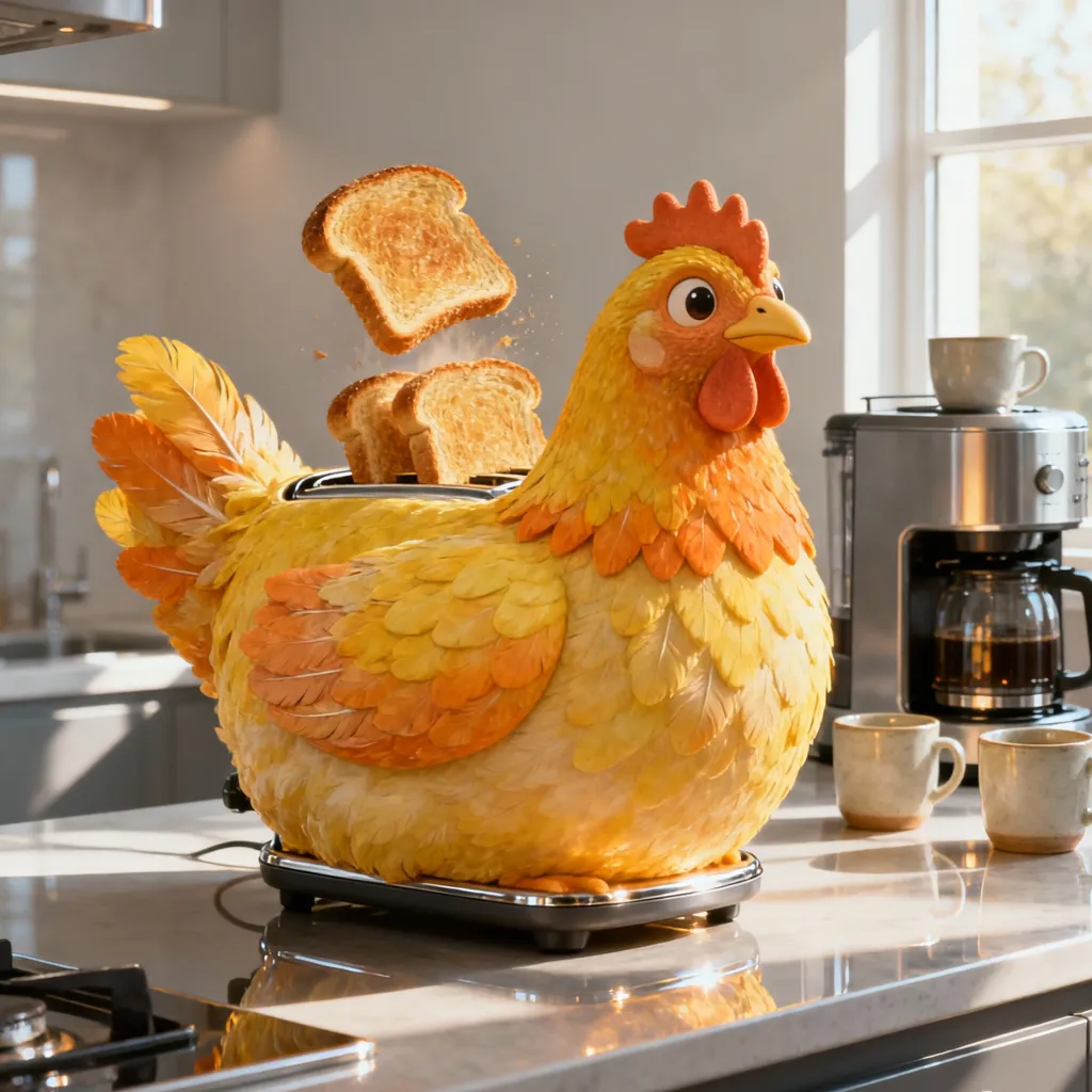 how chicken toaster works