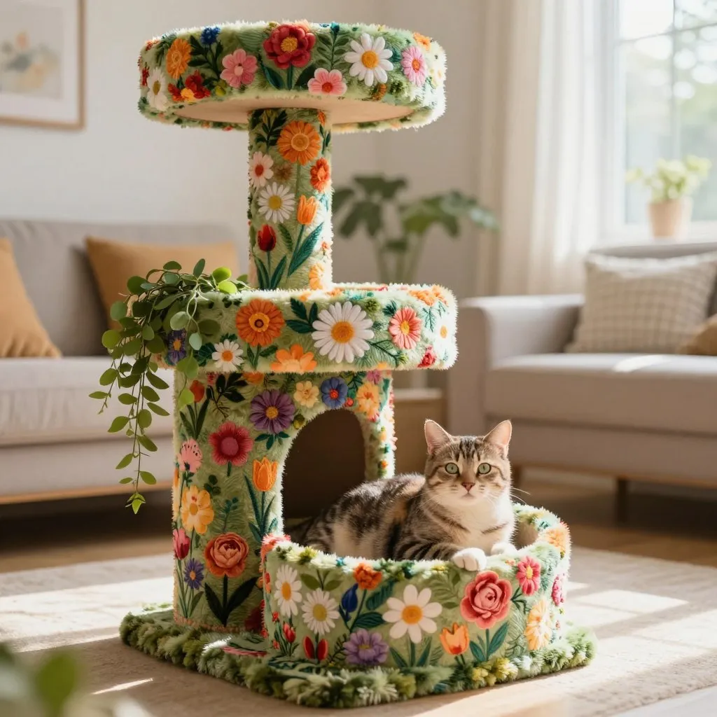 Conclusion flower cat tree