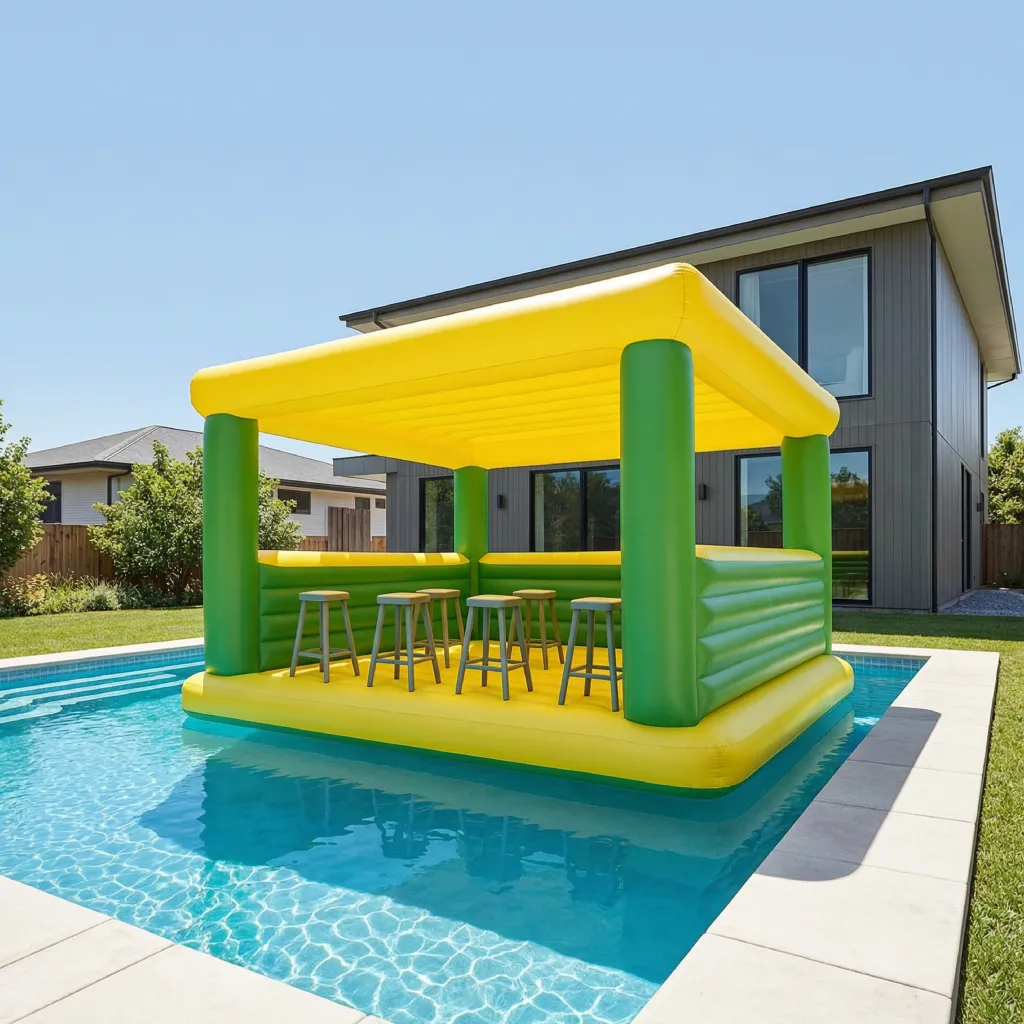FAQ inflatable pool bar