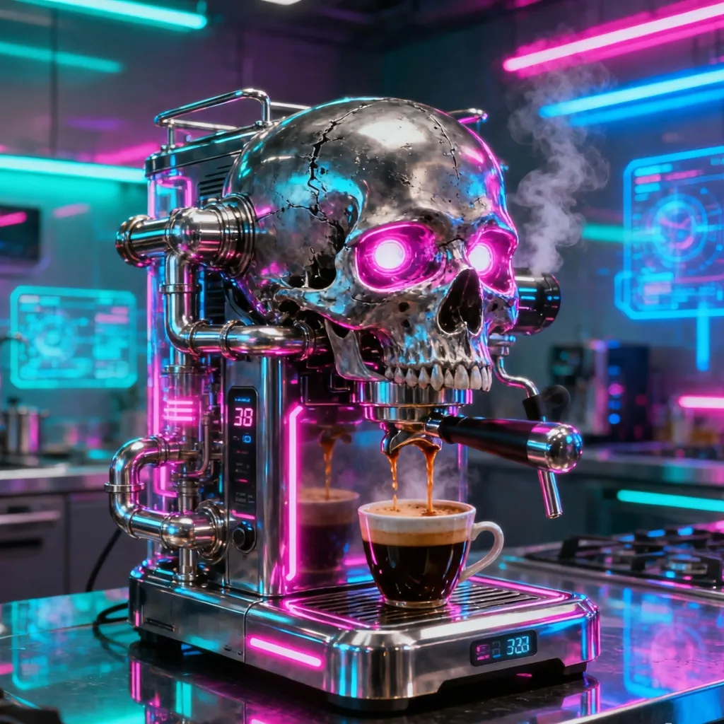Halloween Coffee Maker