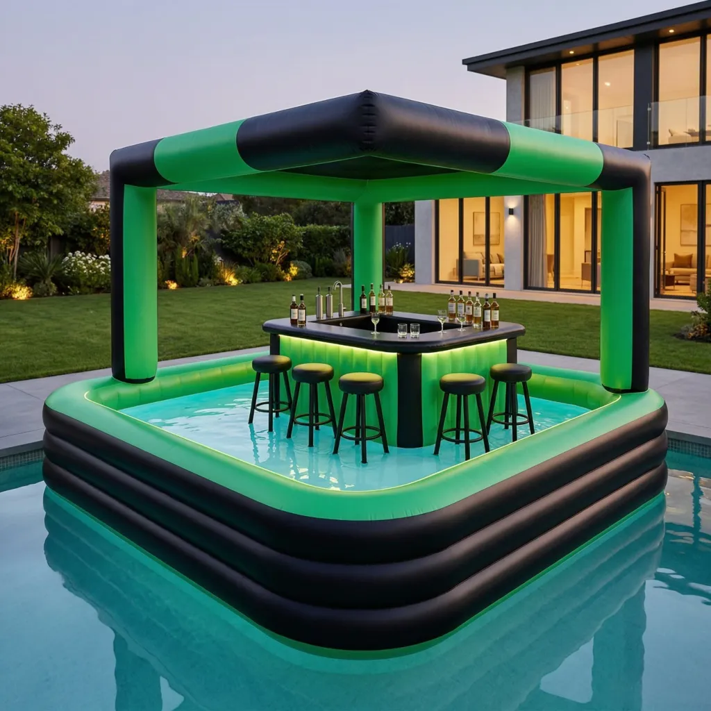 Inflatable Pool Bar Features to Look For