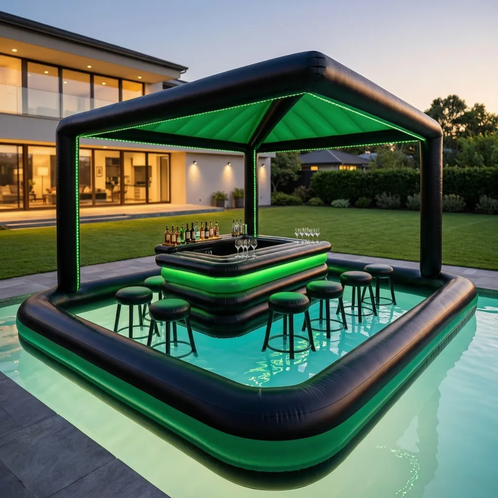 inflatable pool bar rental