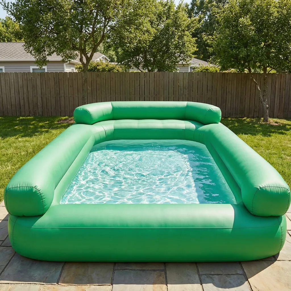 durability inflatable sofa pool