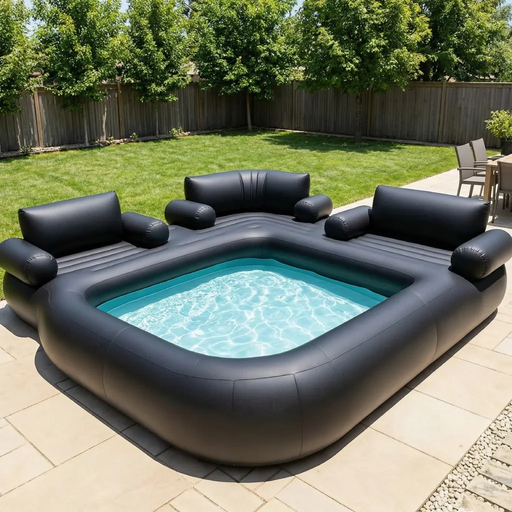 portable inflatable lounge