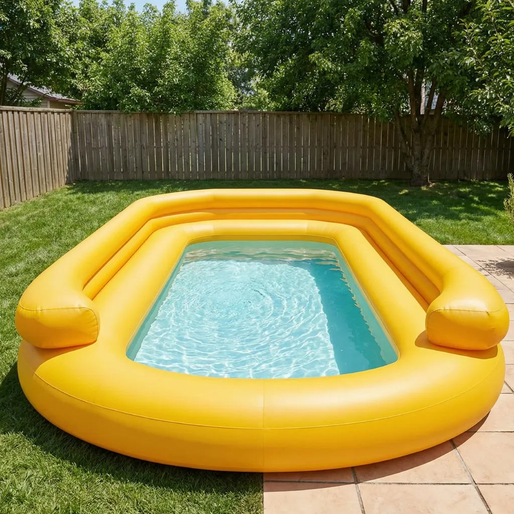 safety inflatable sofa pool